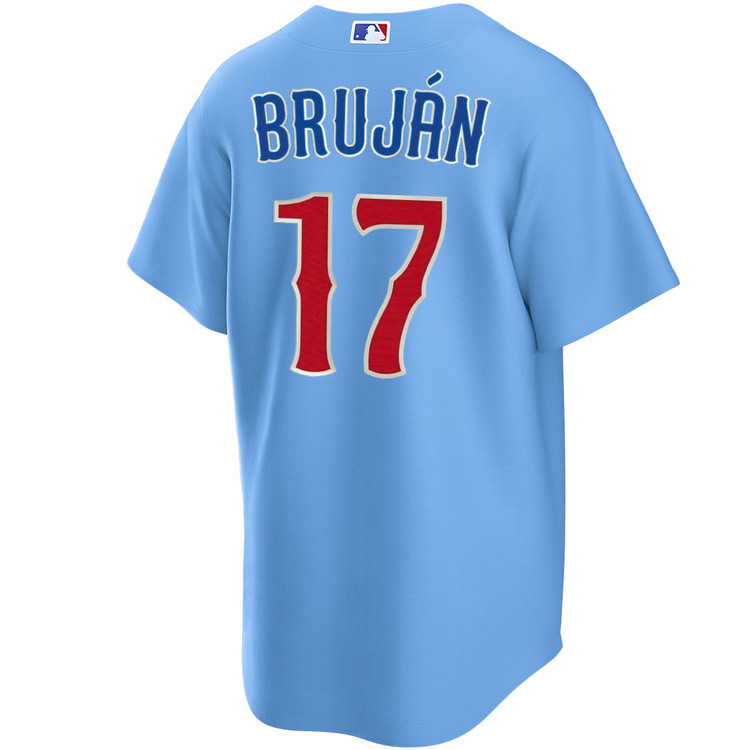 Vidal Bruján Chicago Cubs Blues Alternate Jersey