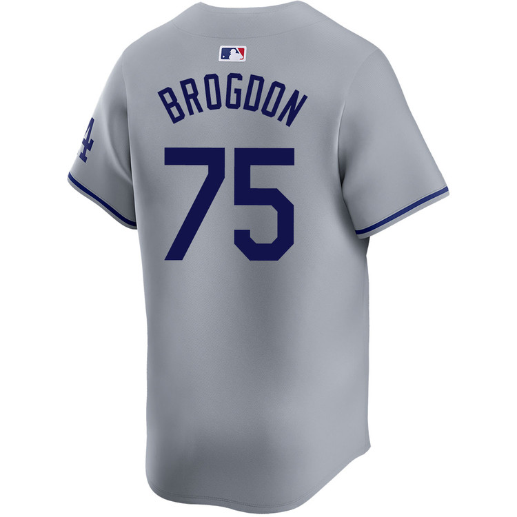 Connor Brogdon Los Angeles Dodgers Road Limited World Series Jersey
