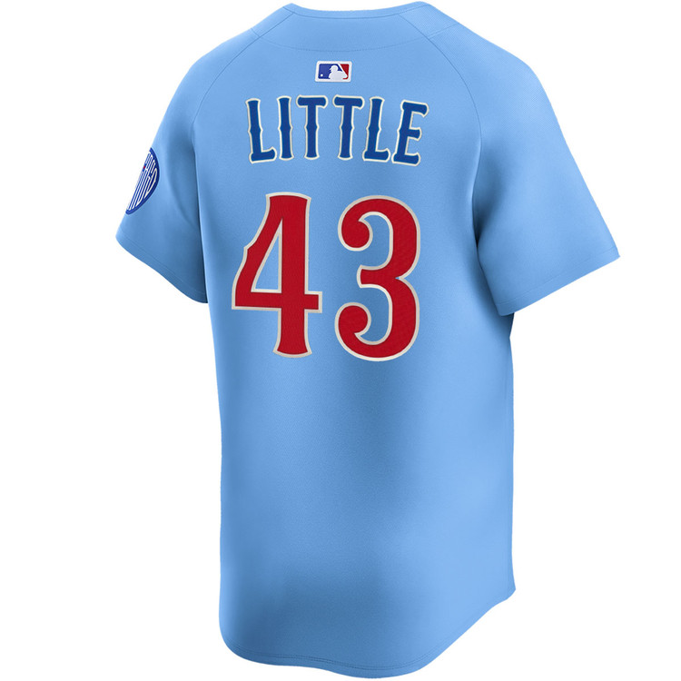 Luke Little Chicago Cubs Blues Alternate Limited Jersey