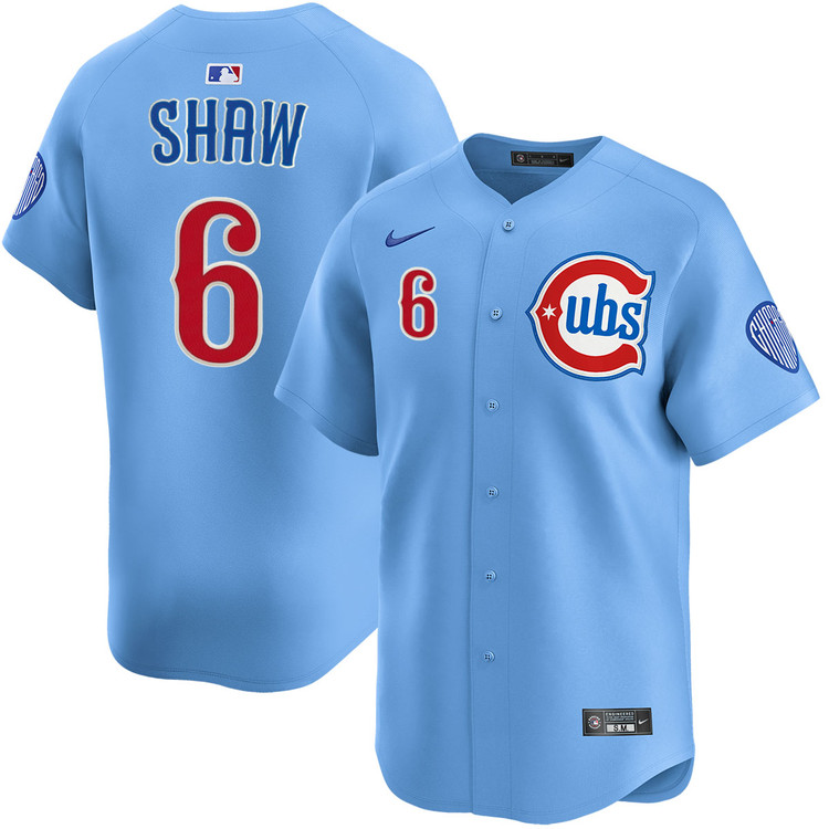 Matt Shaw Chicago Cubs Blues Alternate Limited Jersey