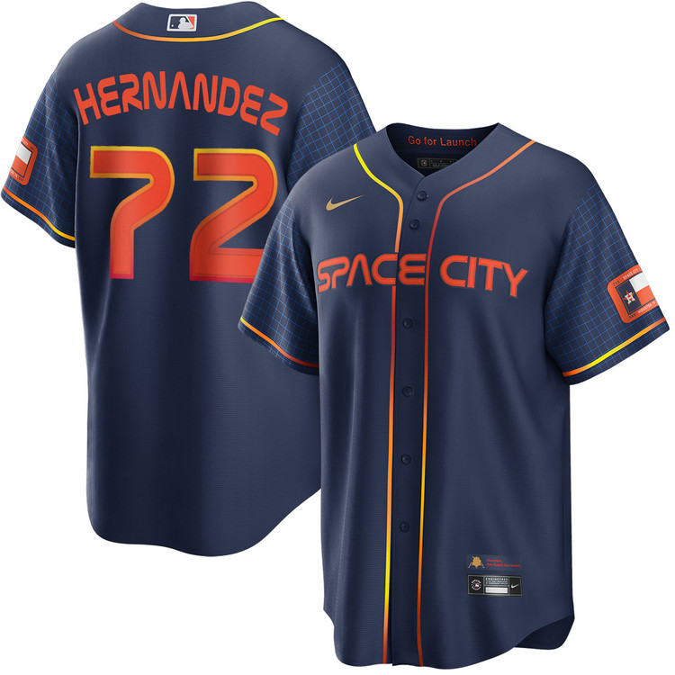Nick Hernandez Houston Astros City Connect Jersey