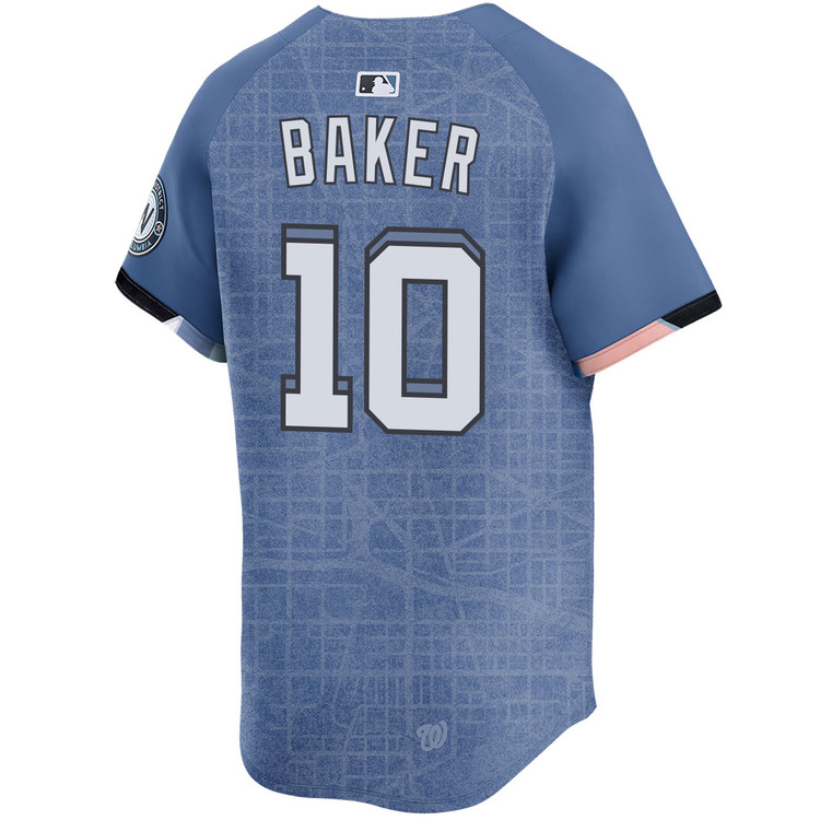 Darren Baker Washington Nationals City Connect 2.0 Limited Jersey