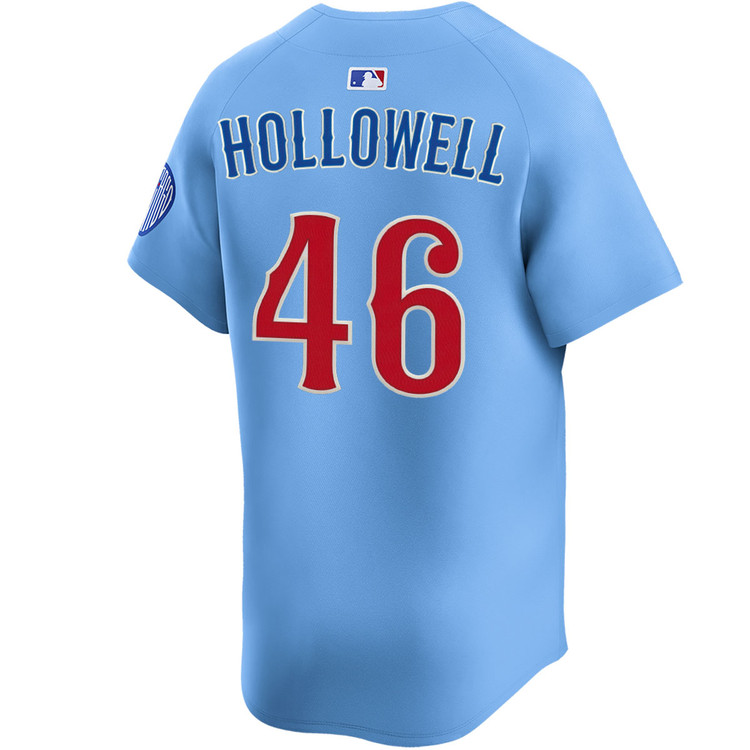 Gavin Hollowell Chicago Cubs Youth Blues Alternate Limited Jersey