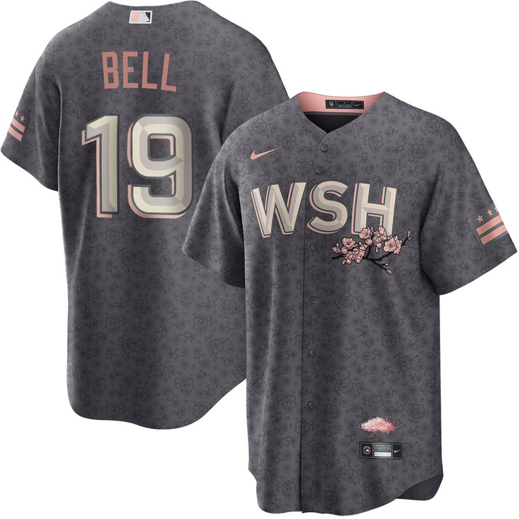 Josh Bell Washington Nationals City Connect Jersey