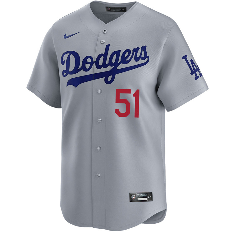 Alex Vesia Los Angeles Dodgers Alternate Road Limited Jersey