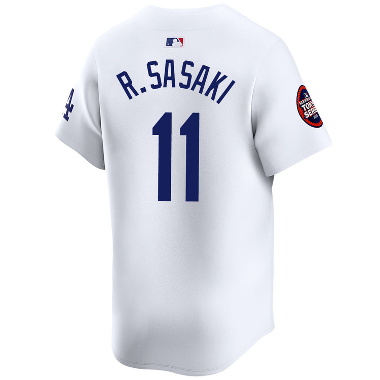 Roki Sasaki Los Angeles Dodgers Home 2025 Tokyo Series Jersey