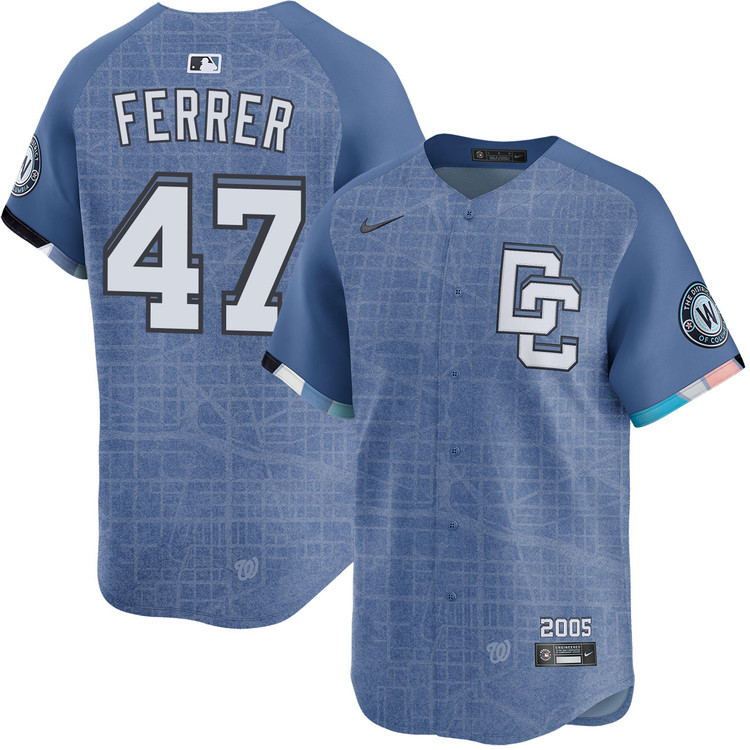Jose Ferrer Washington Nationals City Connect 2.0 Limited Jersey