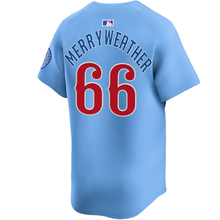 Julian Merryweather Chicago Cubs Blues Alternate Limited Jersey
