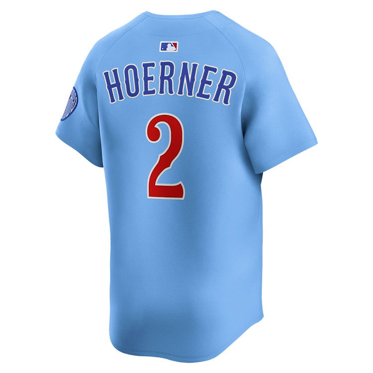 Nico Hoerner Chicago Cubs Youth Blues Alternate Limited Jersey