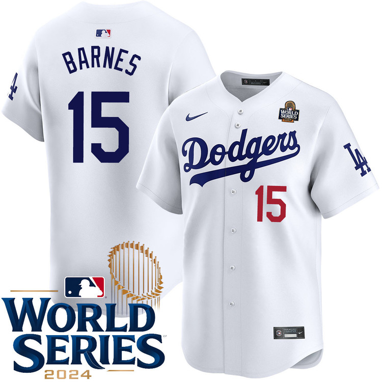 Austin Barnes Los Angeles Dodgers Home Limited World Series Jersey