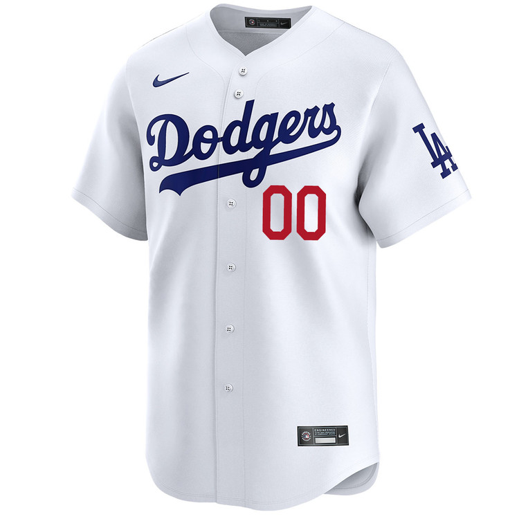 Los Angeles Dodgers Personalized Home Limited Jersey