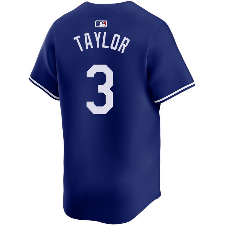 Chris Taylor Los Angeles Dodgers Alternate Royal Limited World Series Jersey