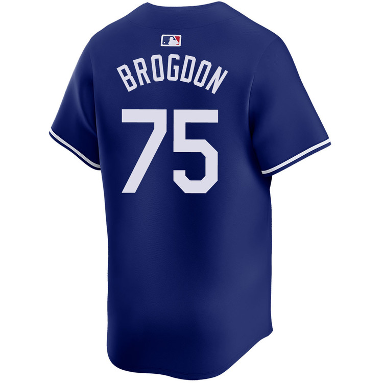 Connor Brogdon Los Angeles Dodgers Alternate Royal Limited World Series Jersey
