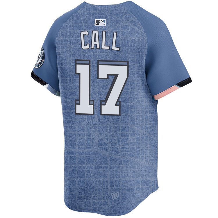 Alex Call Washington Nationals City Connect 2.0 Limited Jersey