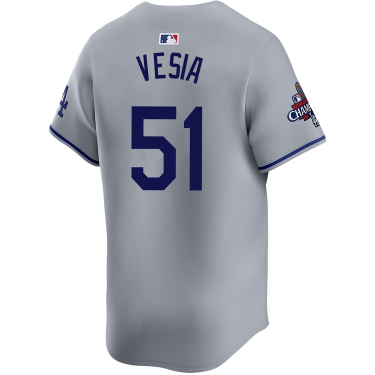 Alex Vesia Los Angeles Dodgers Road Limited World Series Champions Jersey