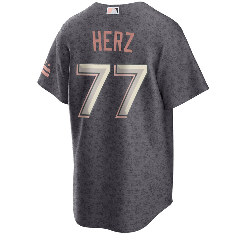 DJ Herz Washington Nationals City Connect Jersey