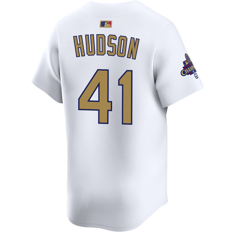 Daniel Hudson Los Angeles Dodgers Home 2025 Gold Collection Limited Jersey