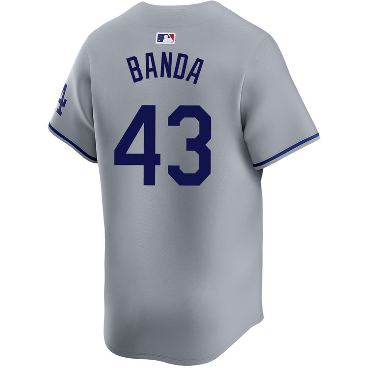 Anthony Banda Los Angeles Dodgers Road Limited Jersey
