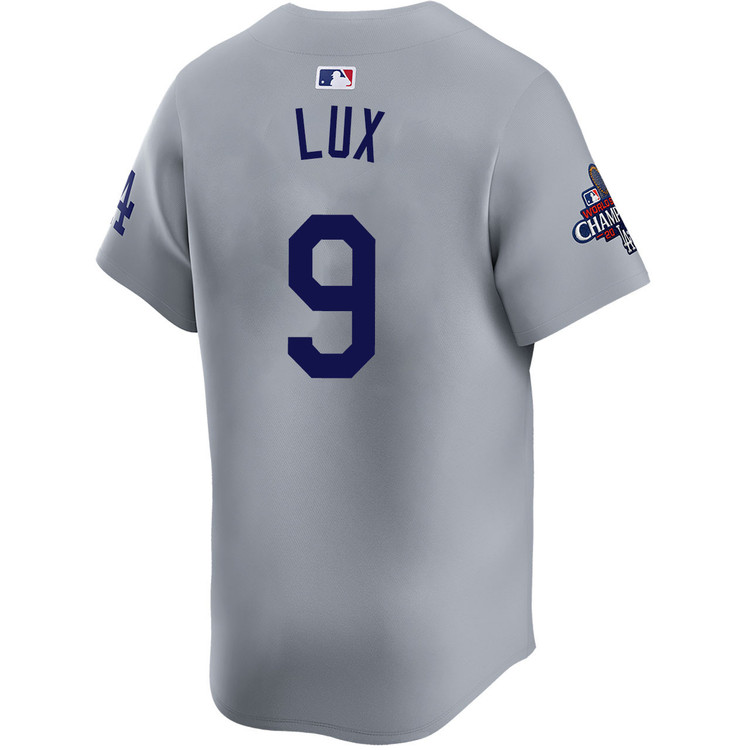 Gavin Lux Los Angeles Dodgers Alternate Road Limited World Series Champions Jersey