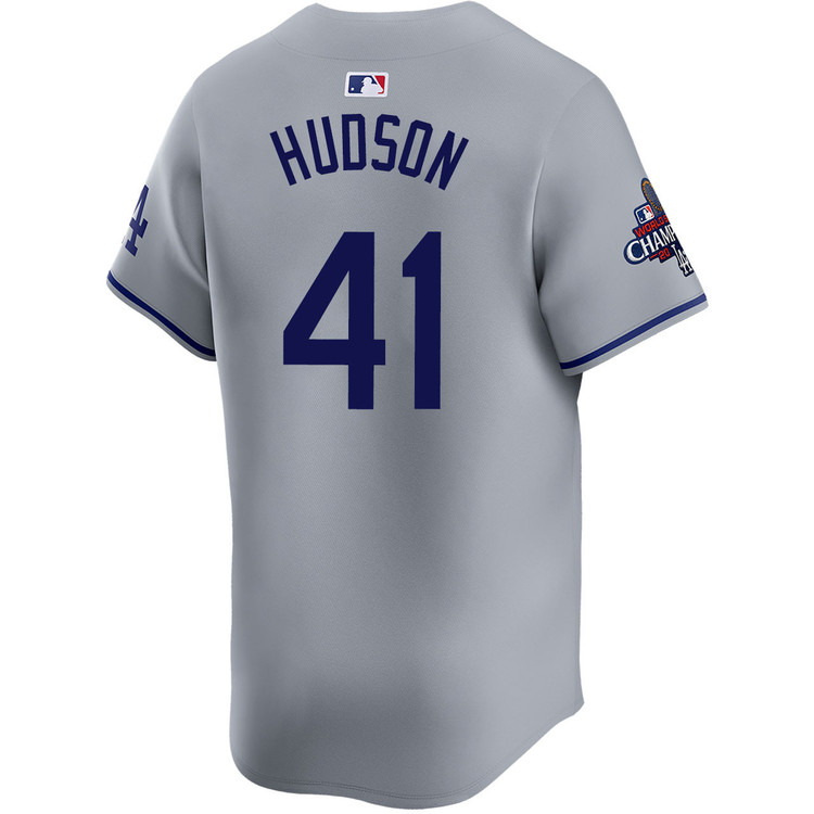 Daniel Hudson Los Angeles Dodgers Road Limited World Series Champions Jersey
