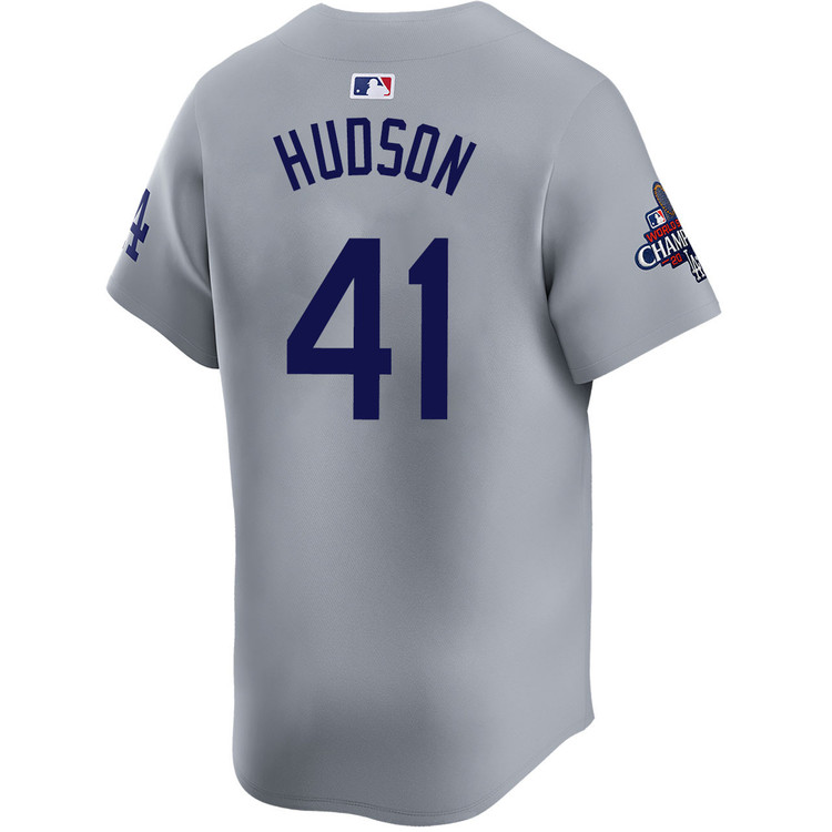 Daniel Hudson Los Angeles Dodgers Alternate Road Limited World Series Champions Jersey