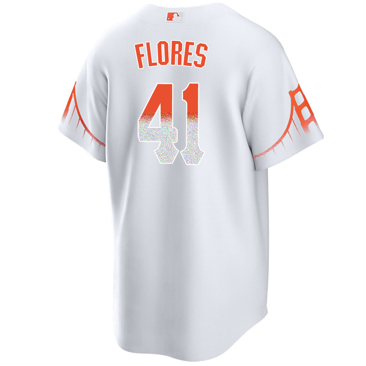 Wilmer Flores San Francisco Giants City Connect Jersey