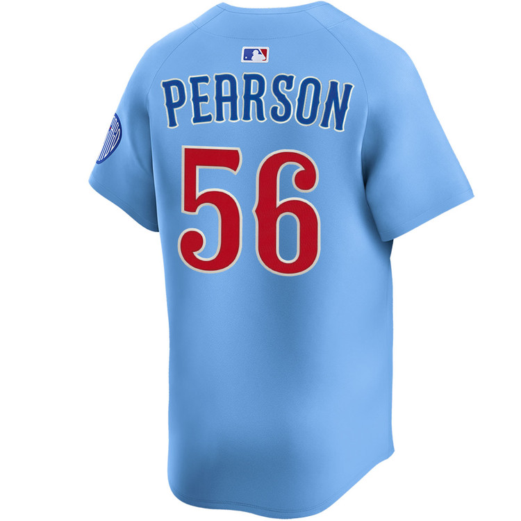 Nate Pearson Chicago Cubs Blues Alternate Limited Jersey