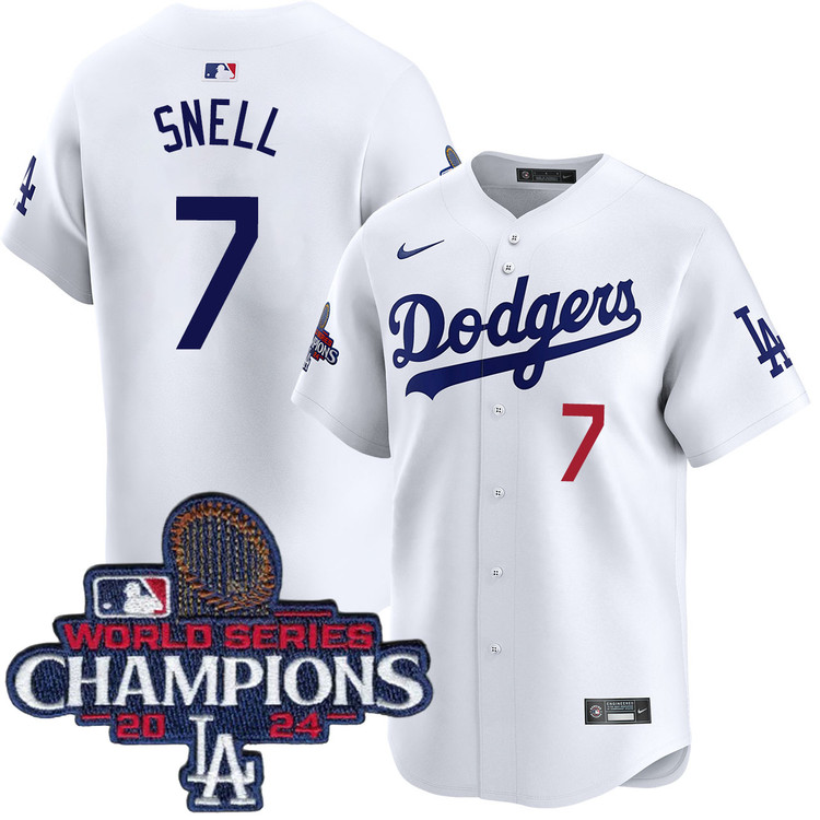 Blake Snell Los Angeles Dodgers Home Limited World Series Champions Jersey