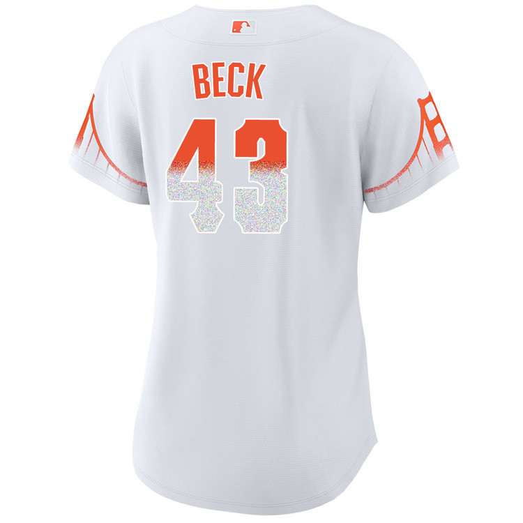 Tristan Beck San Francisco Giants Women's City Connect Jersey