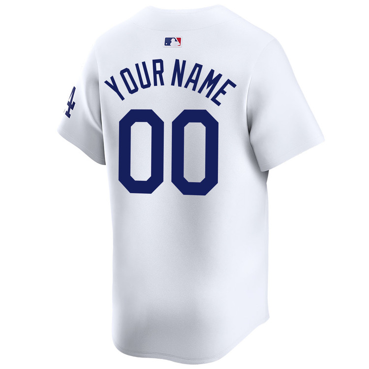 Los Angeles Dodgers Personalized Home Limited Jersey