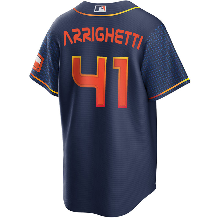 Spencer Arrighetti Houston Astros City Connect Jersey
