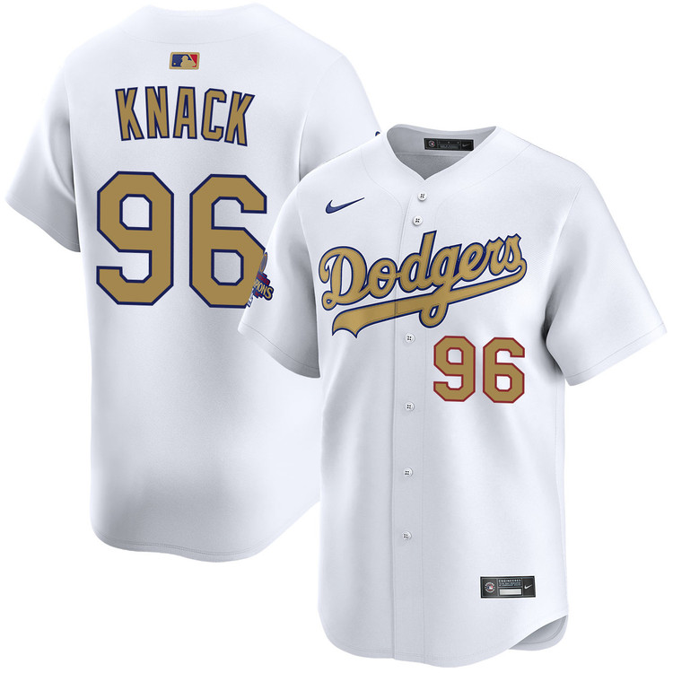 Landon Knack Los Angeles Dodgers Home 2025 Gold Collection Limited Jersey