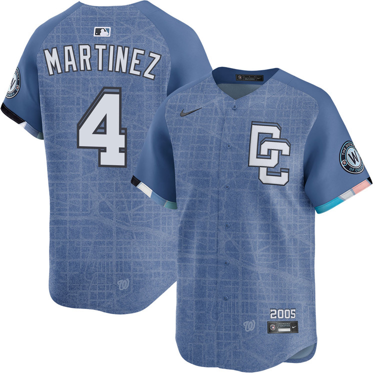 Dave Martinez Washington Nationals City Connect 2.0 Limited Jersey
