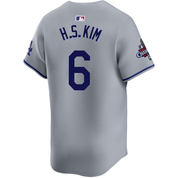 Hyeseong Kim Los Angeles Dodgers Road Limited World Series Champions Jersey