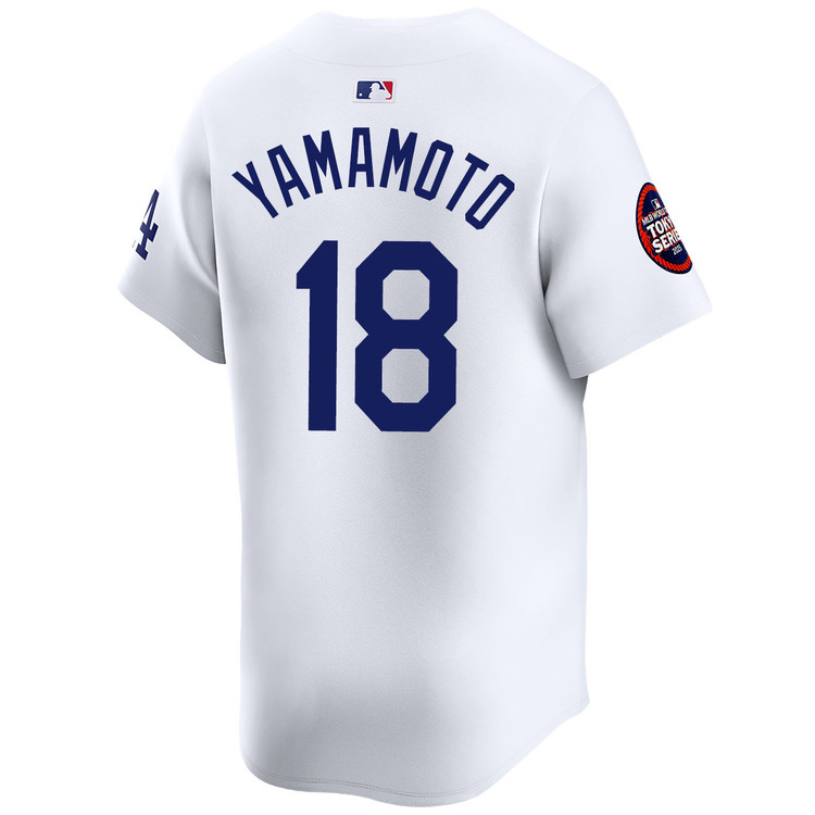 Yoshinobu Yamamoto Los Angeles Dodgers Home 2025 Tokyo Series Jersey