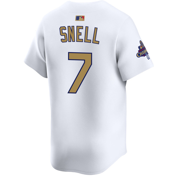 Blake Snell Los Angeles Dodgers Home 2025 Gold Collection Limited Jersey