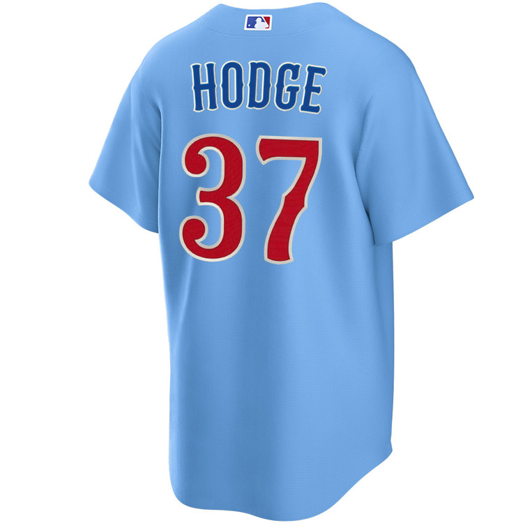 Porter Hodge Chicago Cubs Blues Alternate Jersey