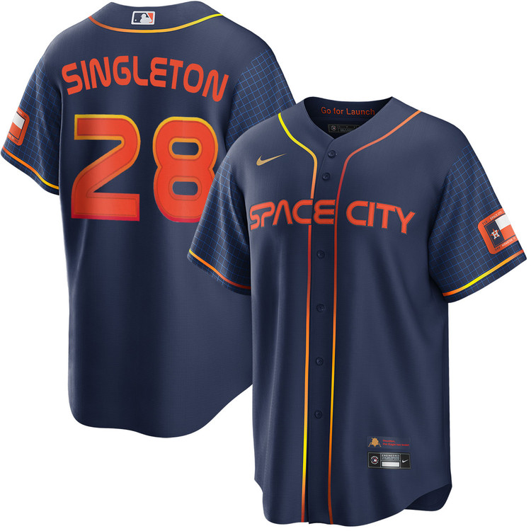 Jon Singleton Houston Astros City Connect Jersey