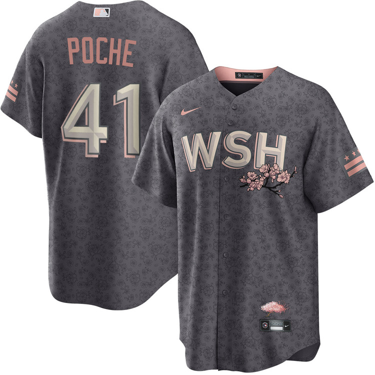 Colin Poche Washington Nationals City Connect Jersey