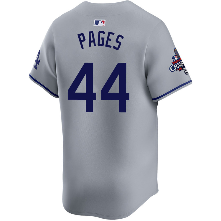 Andy Pages Los Angeles Dodgers Road Limited World Series Champions Jersey
