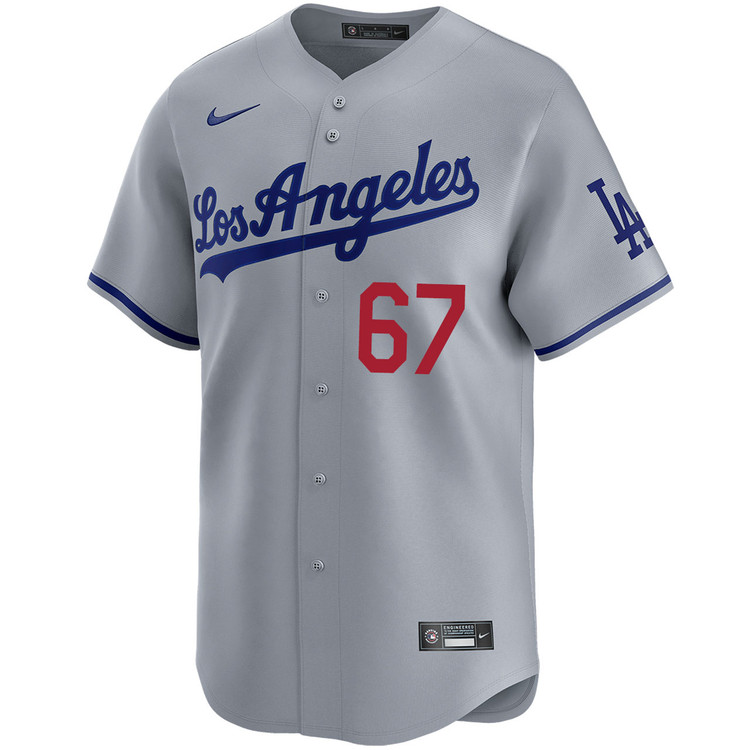 Hunter Feduccia Los Angeles Dodgers Road Limited Jersey