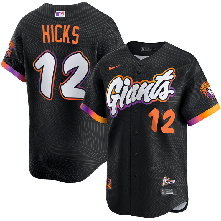 Jordan Hicks San Francisco Giants City Connect 2.0 Limited Jersey