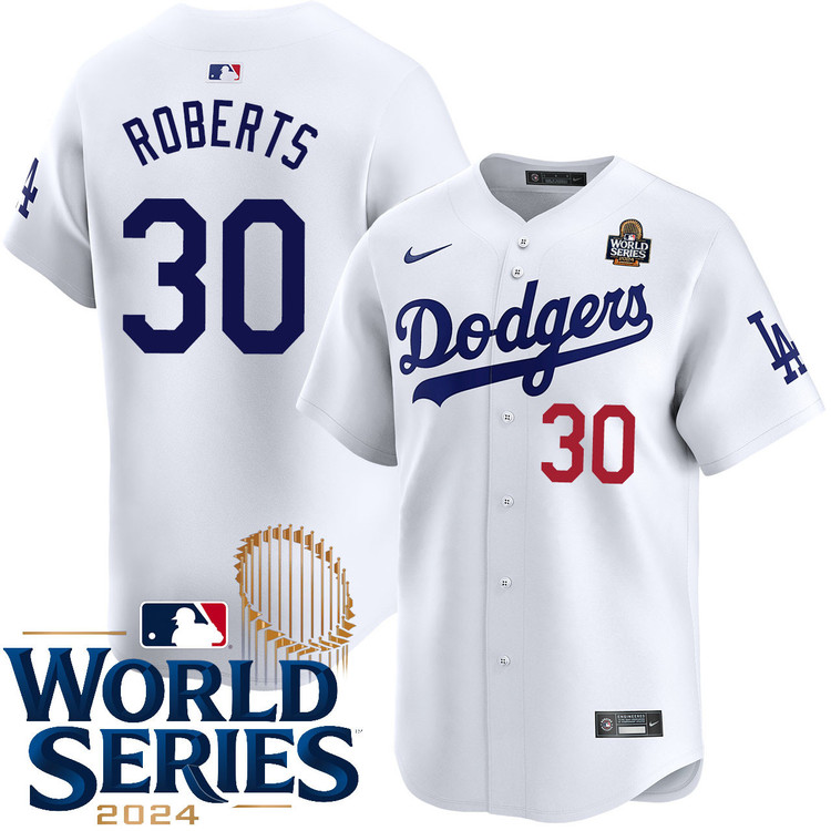 Dave Roberts Los Angeles Dodgers Home Limited World Series Jersey