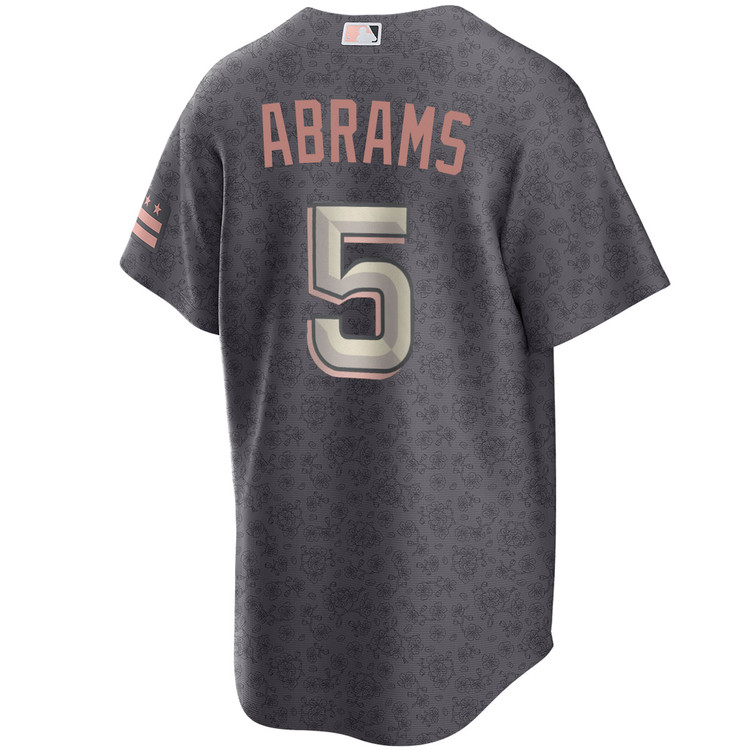 CJ Abrams Washington Nationals City Connect Jersey
