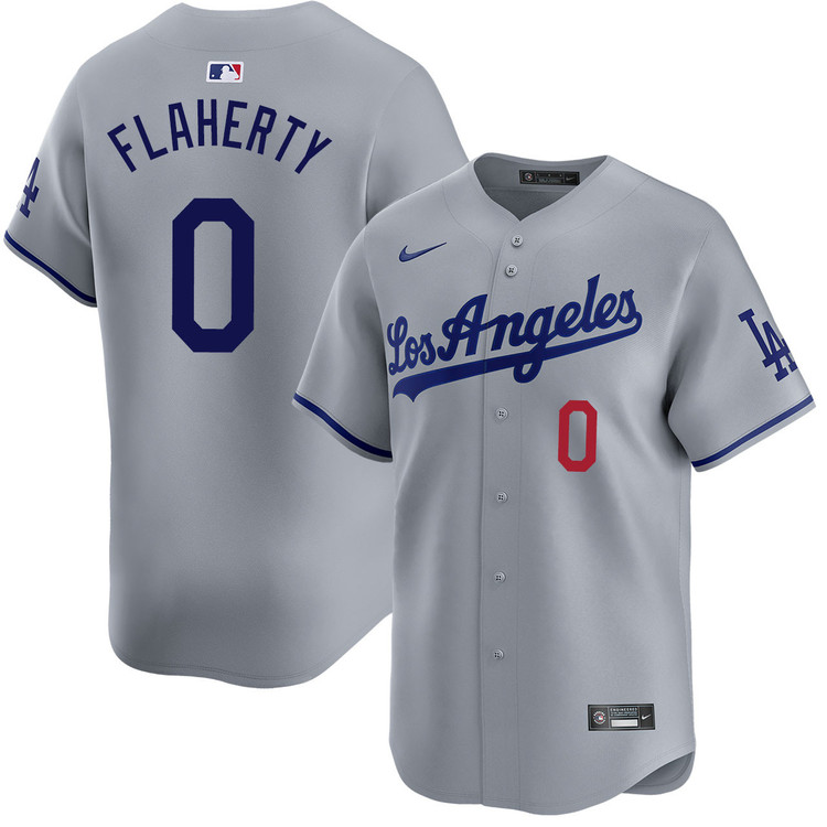 Jack Flaherty Los Angeles Dodgers Road Limited Jersey