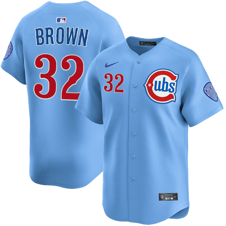 Ben Brown Chicago Cubs Blues Alternate Limited Jersey