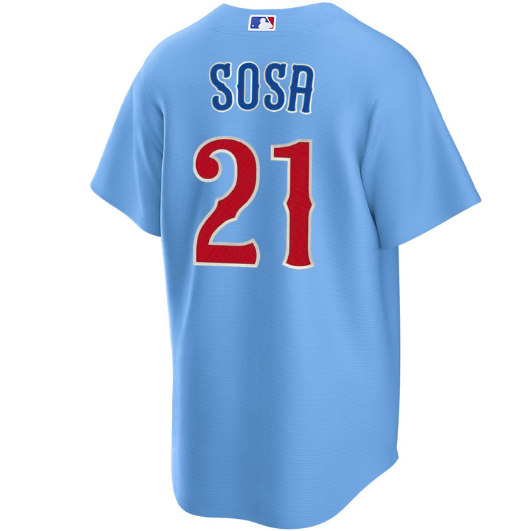 Sammy Sosa Chicago Cubs Blues Alternate Jersey