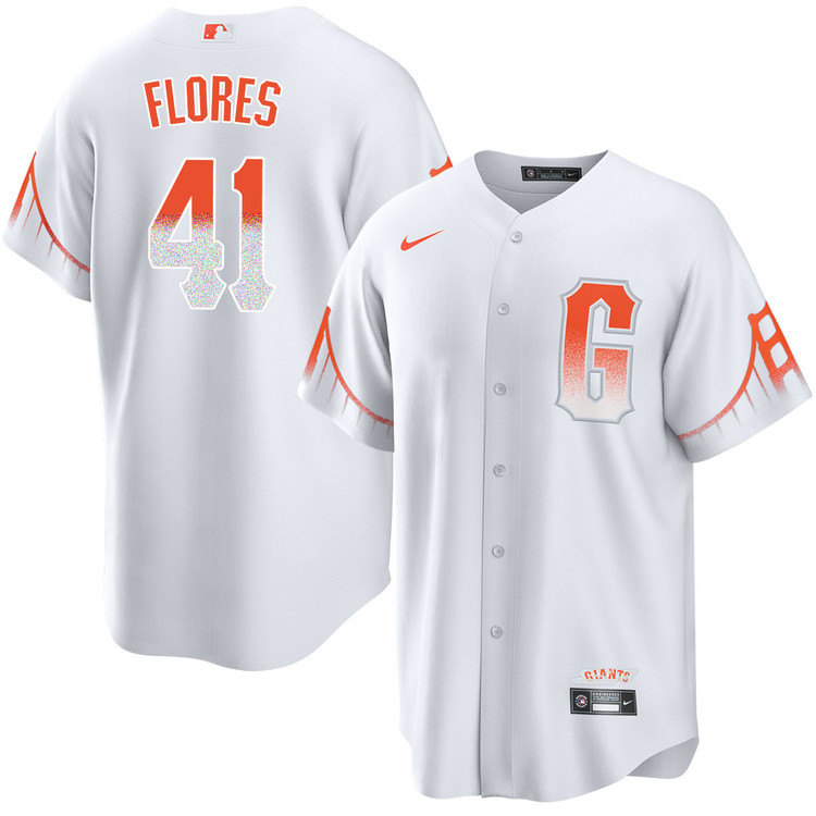 Wilmer Flores San Francisco Giants City Connect Jersey