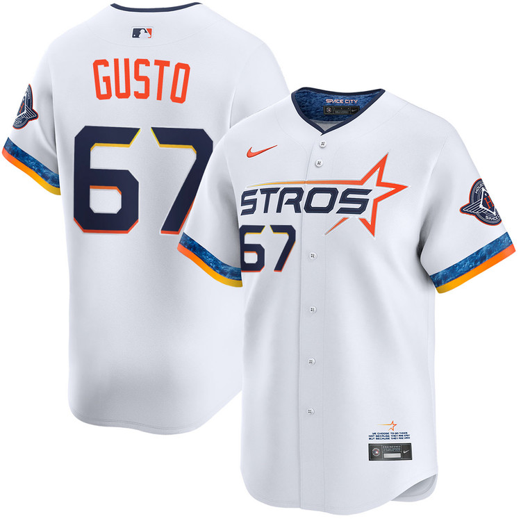Ryan Gusto Houston Astros City Connect 2.0 Limited Jersey
