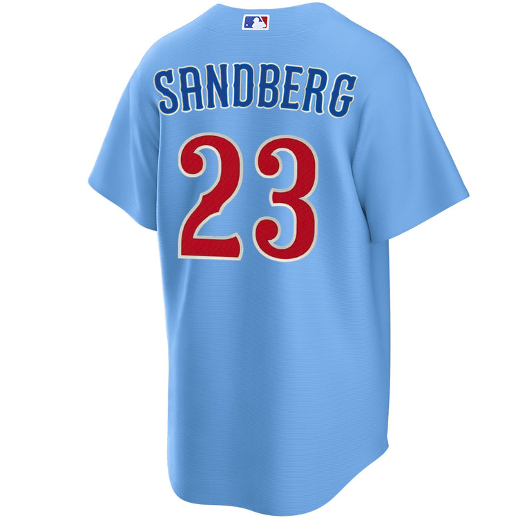 Ryne Sandberg Chicago Cubs Blues Alternate Jersey